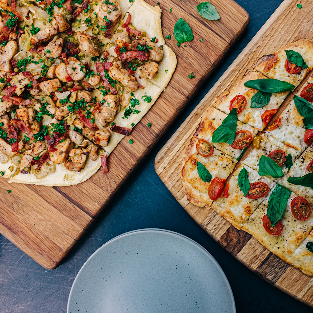 Homemade cauliflower pizza