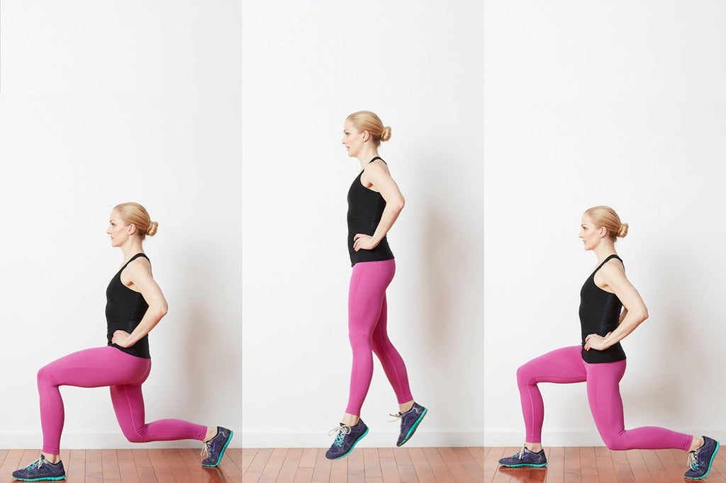 Alternating Jump Lunges