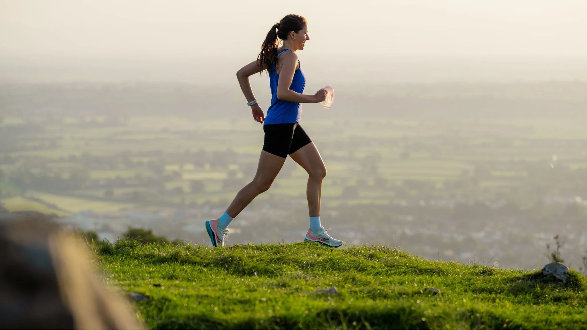 Young Lady Running Image
