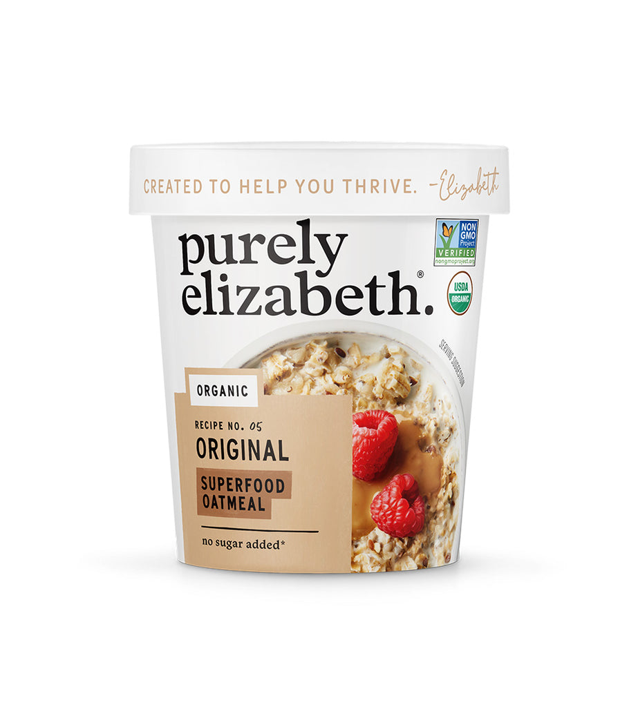 Organic Oatmeal & Gluten-Free Oats | Purely Elizabeth