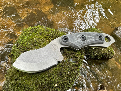 2023 Shed Knives Resilience - Durable fixed blade knife with curved handle and stone wash blade finish. 2023 Shed Knives Resilience: Is this the MOST versatile fixed blade? The #1 EDC Fixed Blade On the market｜SHED KNIVES BLOG #19