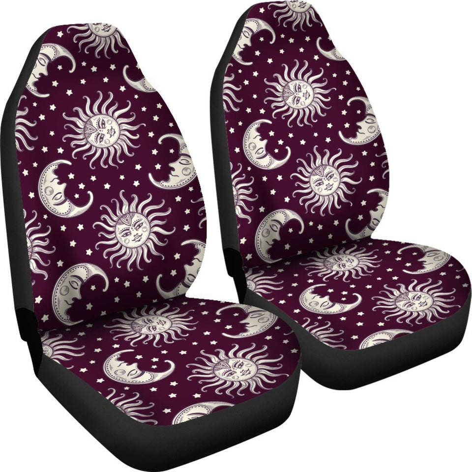 sun and moon car seat covers