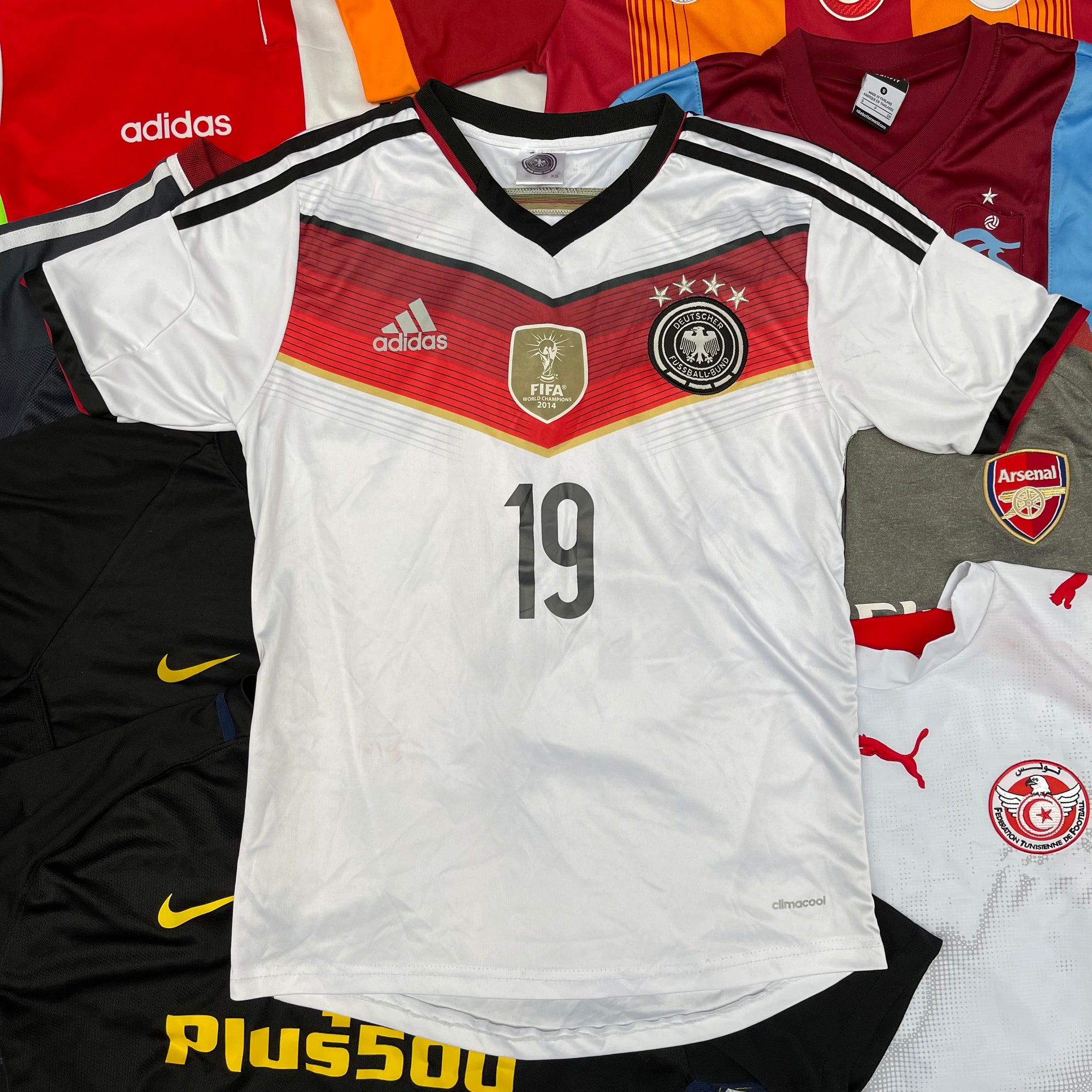 bulk vintage football shirts