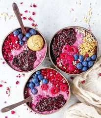 handmade coconut bowls perfect for smoothie bowls