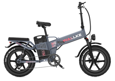 Wallke E-bike H6 MAX is the king of e-bikes - with long range and hill climbing capabilities