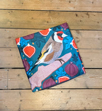 Load image into Gallery viewer, Goldfinch and Figs Cushion
