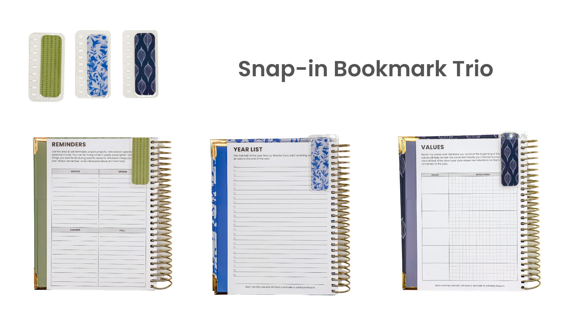 Planner Bookmarks