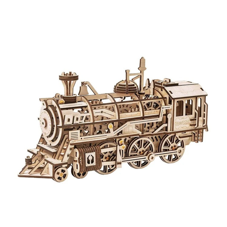 3D madera Robotime – Locomotive (Locomotora) - Wood and Music