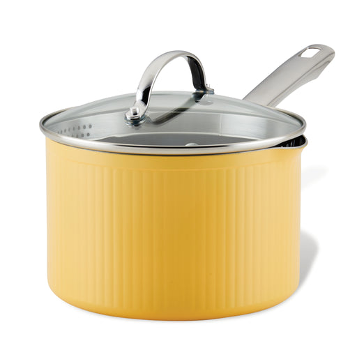 Vigor SS1 Series 1 Qt. Stainless Steel Saucier Pan / Butter Warmer