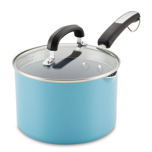 Farberware Ceramic Nonstick 13 Piece Cookware Set - Aqua