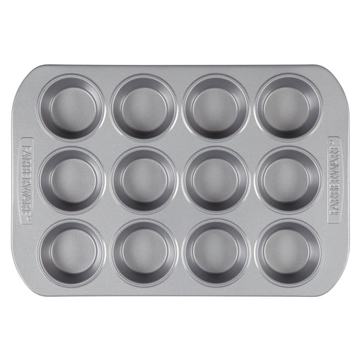 Farberware GoldenBake Bakeware Nonstick Loaf Pan Set, 2-Piece, Gray