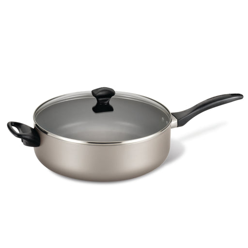 Farberware 10.5qt Aluminum Nonstick Stockpot with Lid Silver