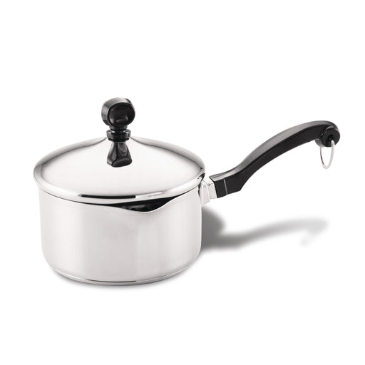 Farberware Classic Series 2qt Stainless Steel Double Boiler And Saucepan  With Lid Silver : Target