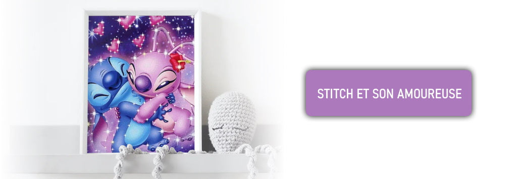 Broderie Diamant de Stitch et sa Copine