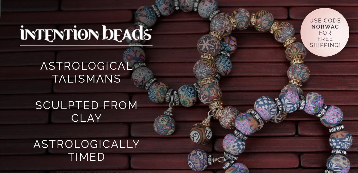 Intention Beads astrological talisman jewelry