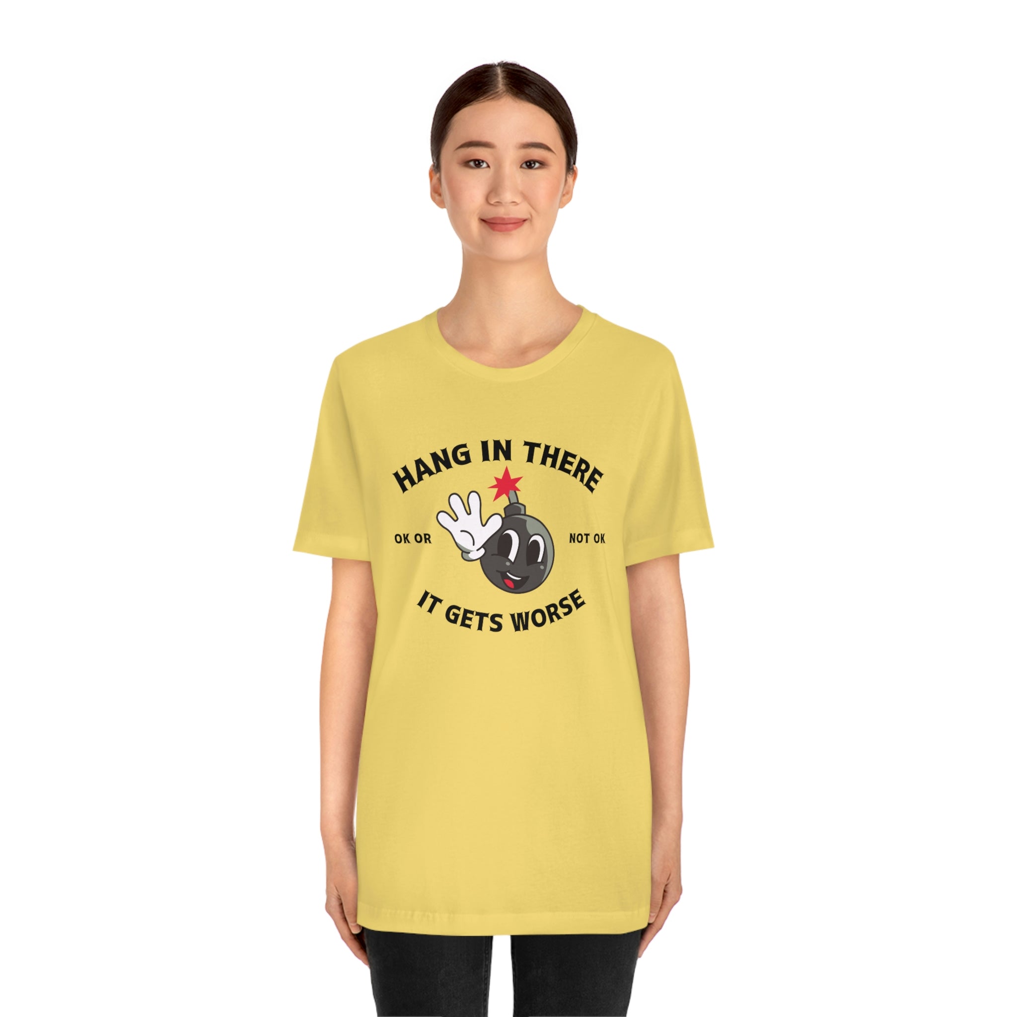 Hang In There It Gets Worse Men's Tee