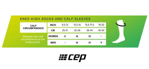Compression Calf Sleeves CEP, Men, MIACN 2016