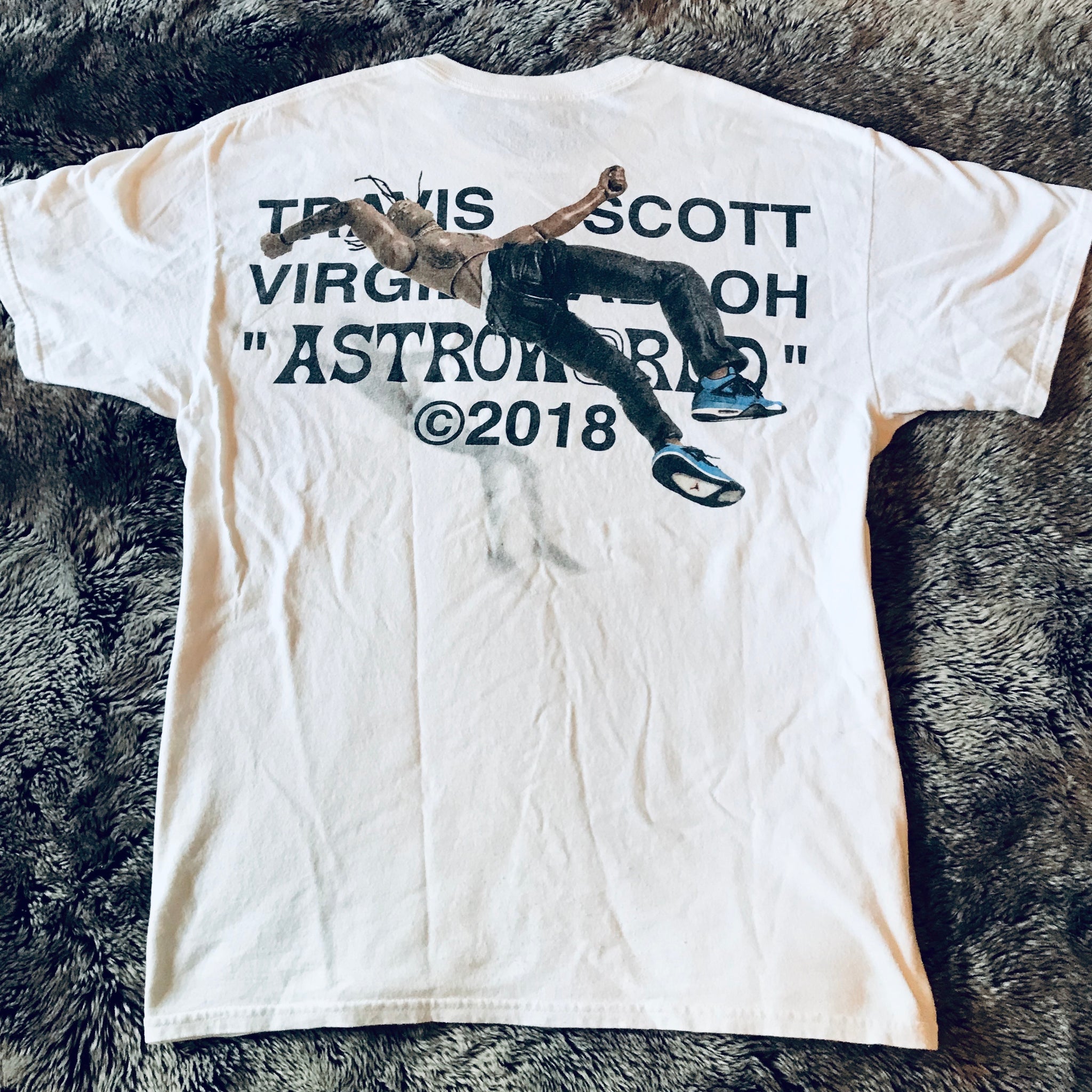 Modieus Chemicaliën het formulier Virgil Abloh "ASTROWORLD" Release Tee (White) – Vintage Houston