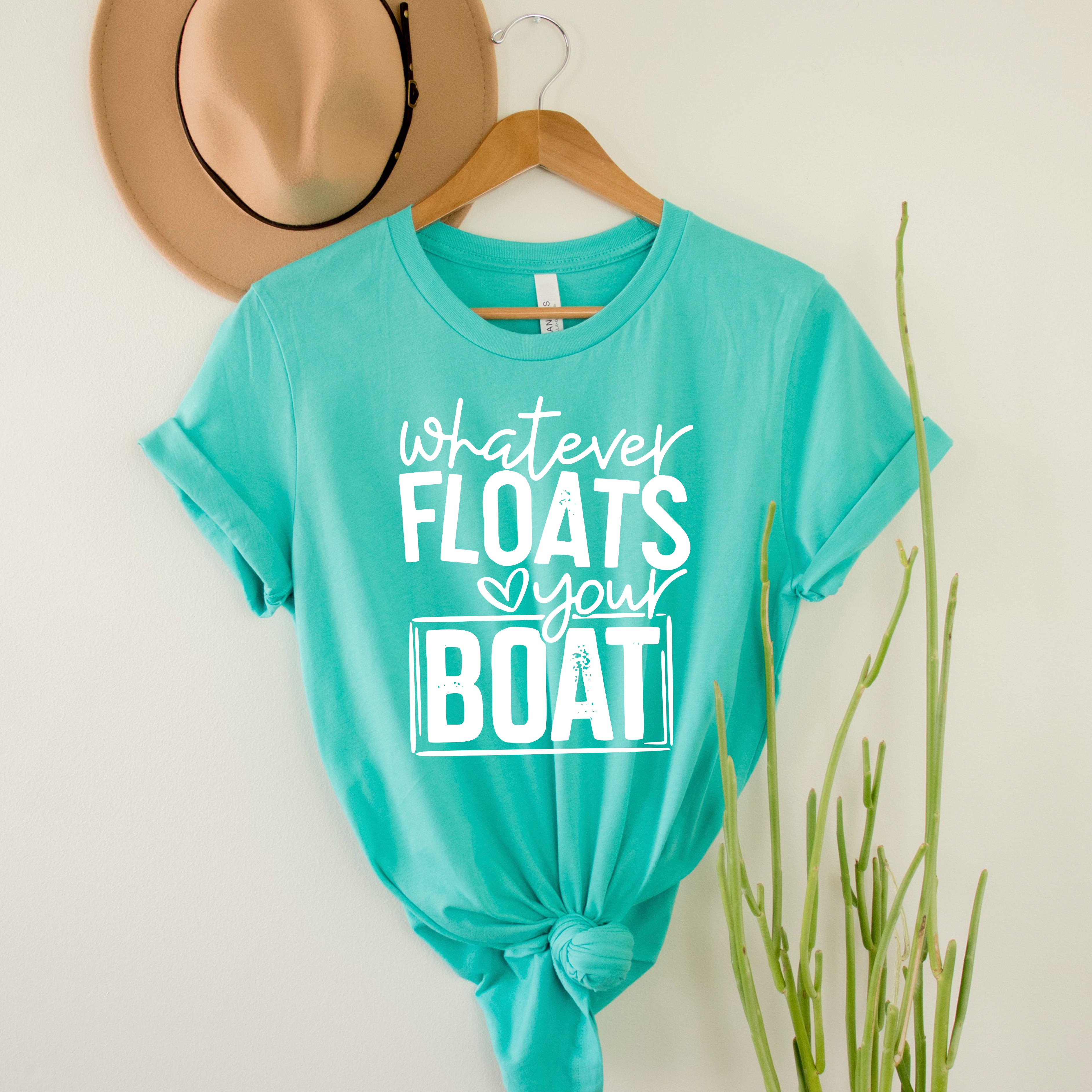 Whatever Floats Your Boat Funny Pirate Ship T-Shirt