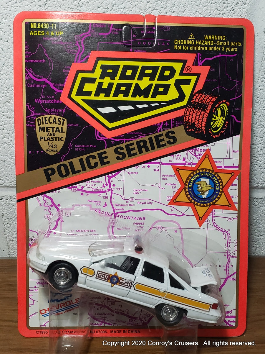 1/43rd scale Illinois State Police Chevrolet Caprice – Conroy's Cruisers