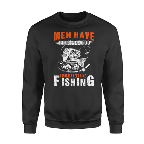 Fishing Relaxes Me It's Like Yoga Except I Get to Kill Something Standard Men T-Shirt 2XL / Black / Classic T-Shirt