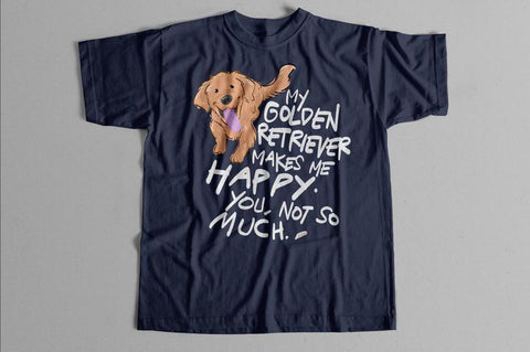 Never Underestimate An Old Man With A Golden Retriever - Premium Women's  T-shirt