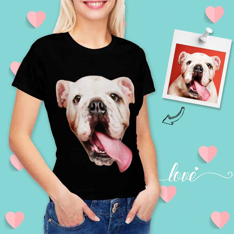 dog face shirt custom