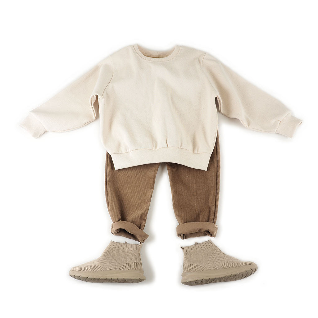 Aan het leren Detective Bouwen op Vintage sweatshirt sewing pattern for babies - Brindille & Twig
