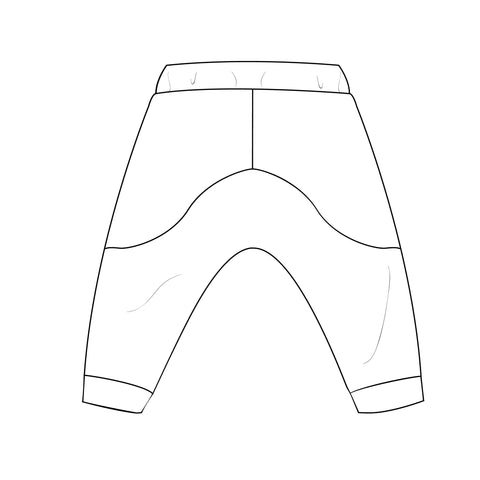 ice cream pants pdf pattern - Brindille & Twig