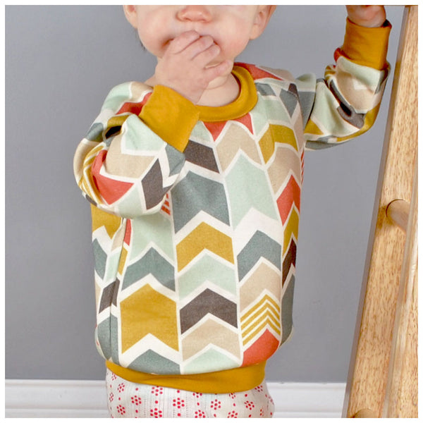 raglan sweatshirt sewing pattern pdf - Brindille & Twig