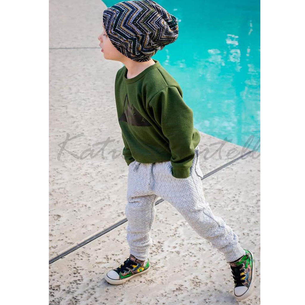 Kids joggers sewing pattern - Brindille & Twig