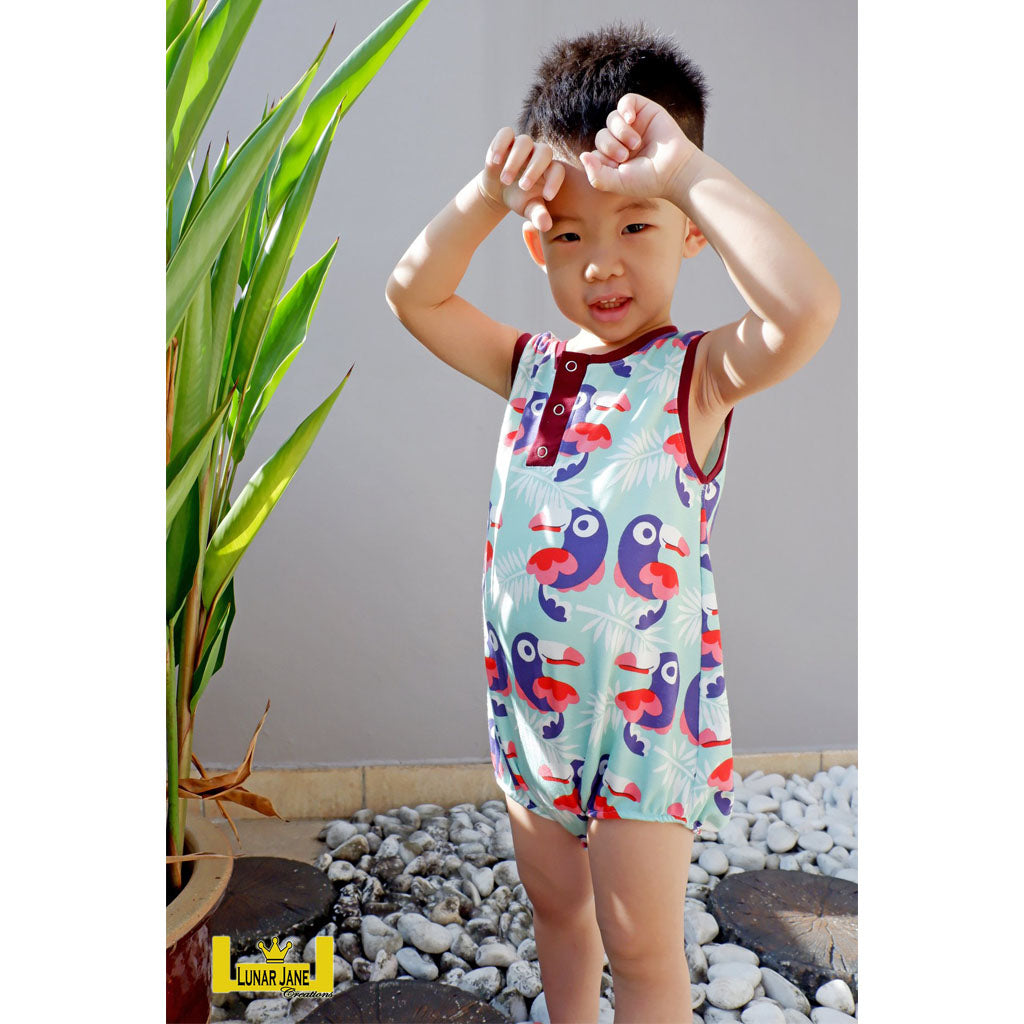 breezy romper : 113 - Brindille & Twig