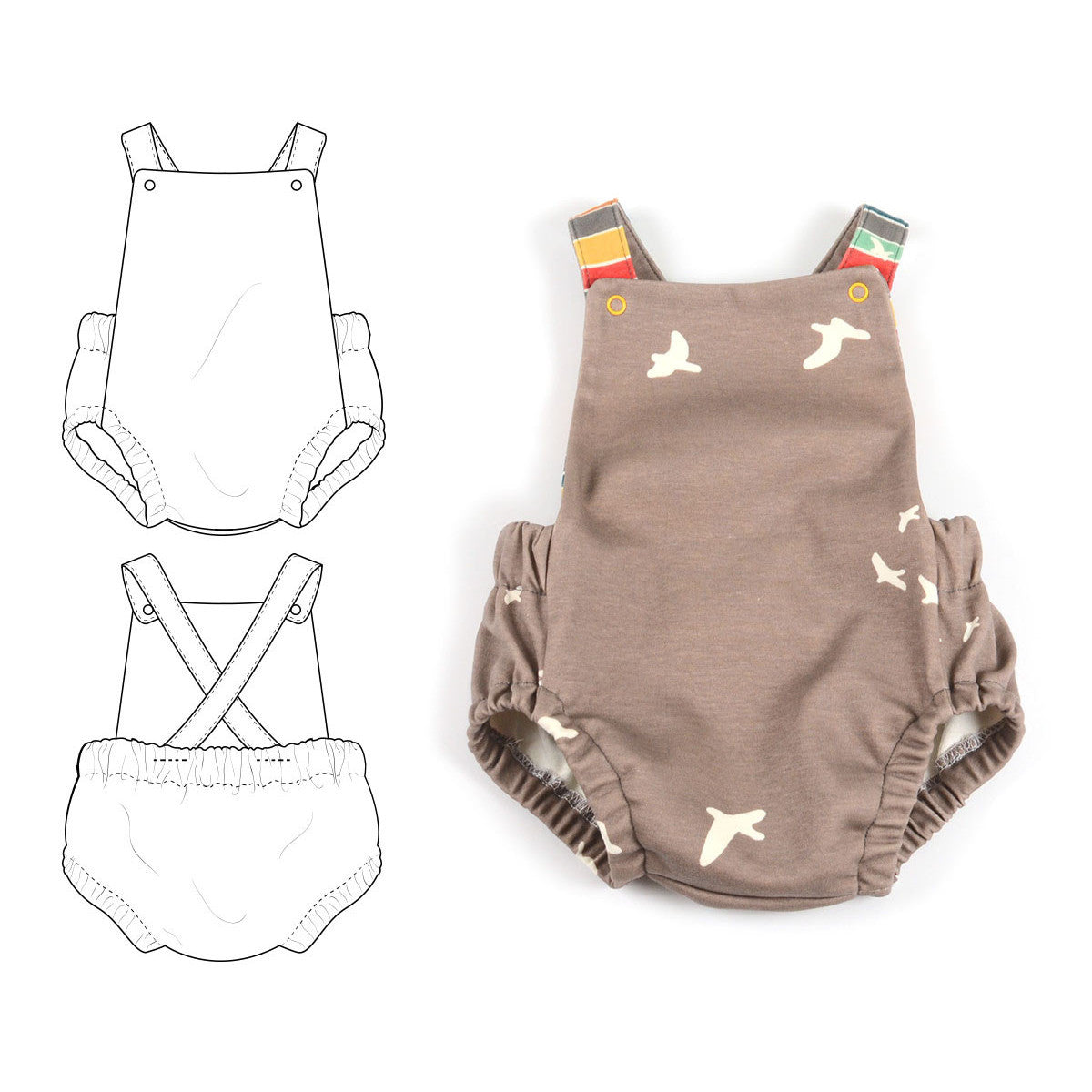 baby summer rompers