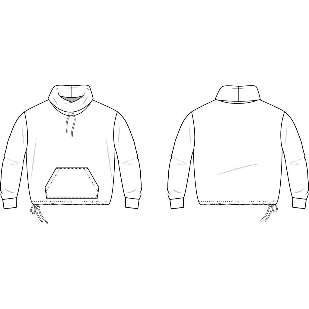 draw cord sweatshirt : SS15 - Brindille & Twig