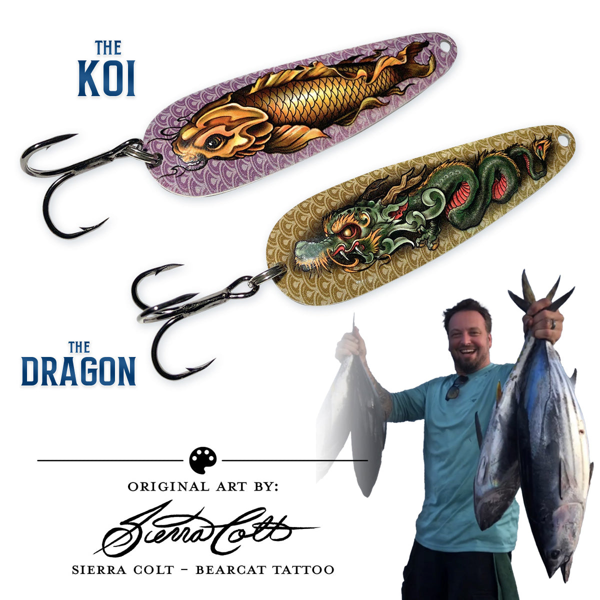 The Ben Burlock Signature Lure Set – Fin & Ink Lures