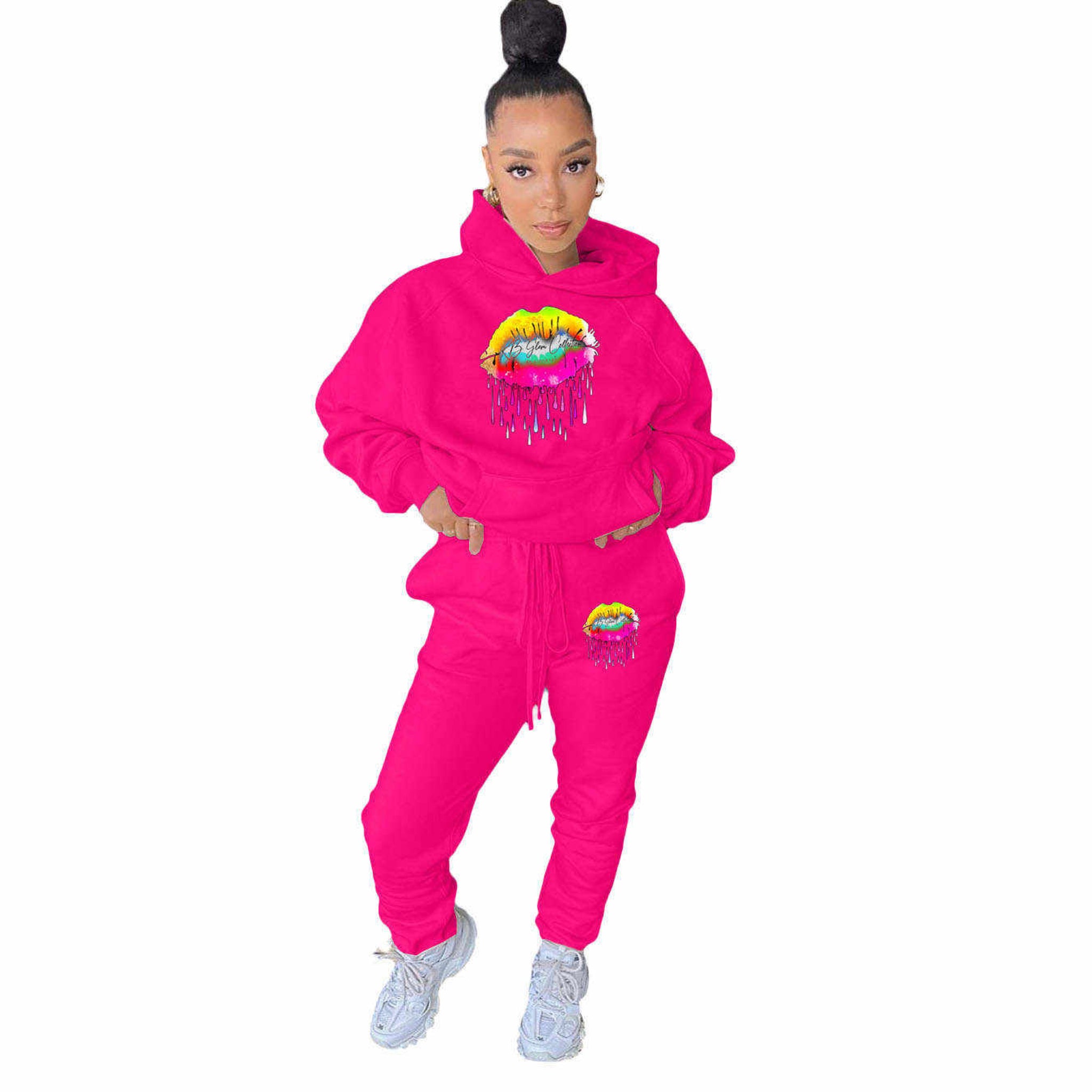 KB Glam Collection Women's Jogger Outfit Matching Sweat Suits Long Sle –  Amazing Glam Closet (Inspired by KidaBabe)