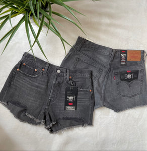 Levi's Premium 501 Shorts in Smoke Grey – ao by victoria