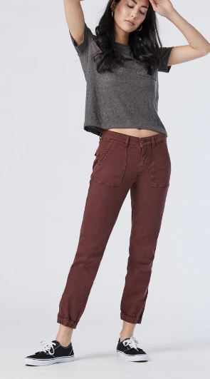 Mavi Women's Sweatpants In Plum Perfect