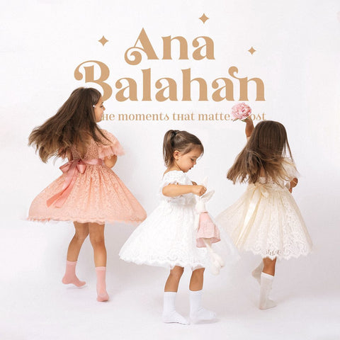 Ana Balahan Cute lace dress for three little girls Brisbane Australia