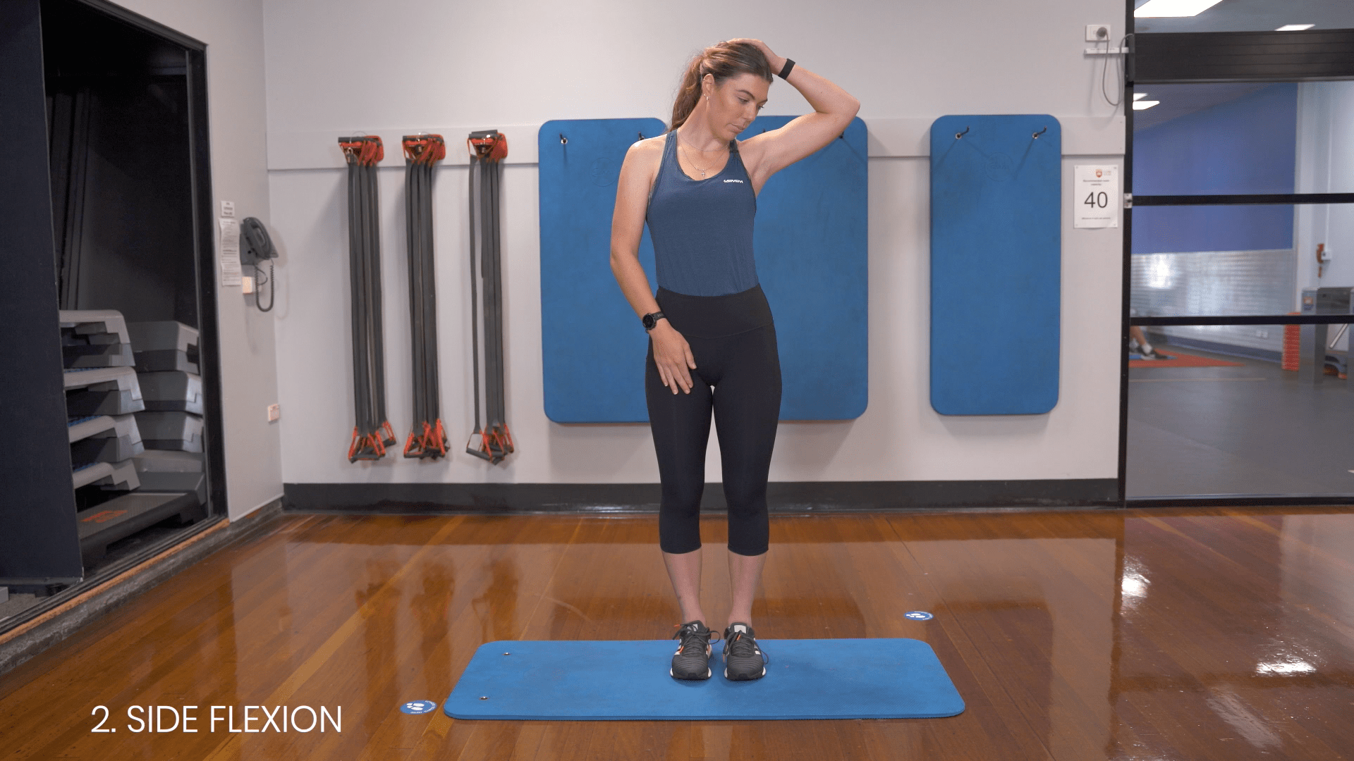 side flexion neck exercise