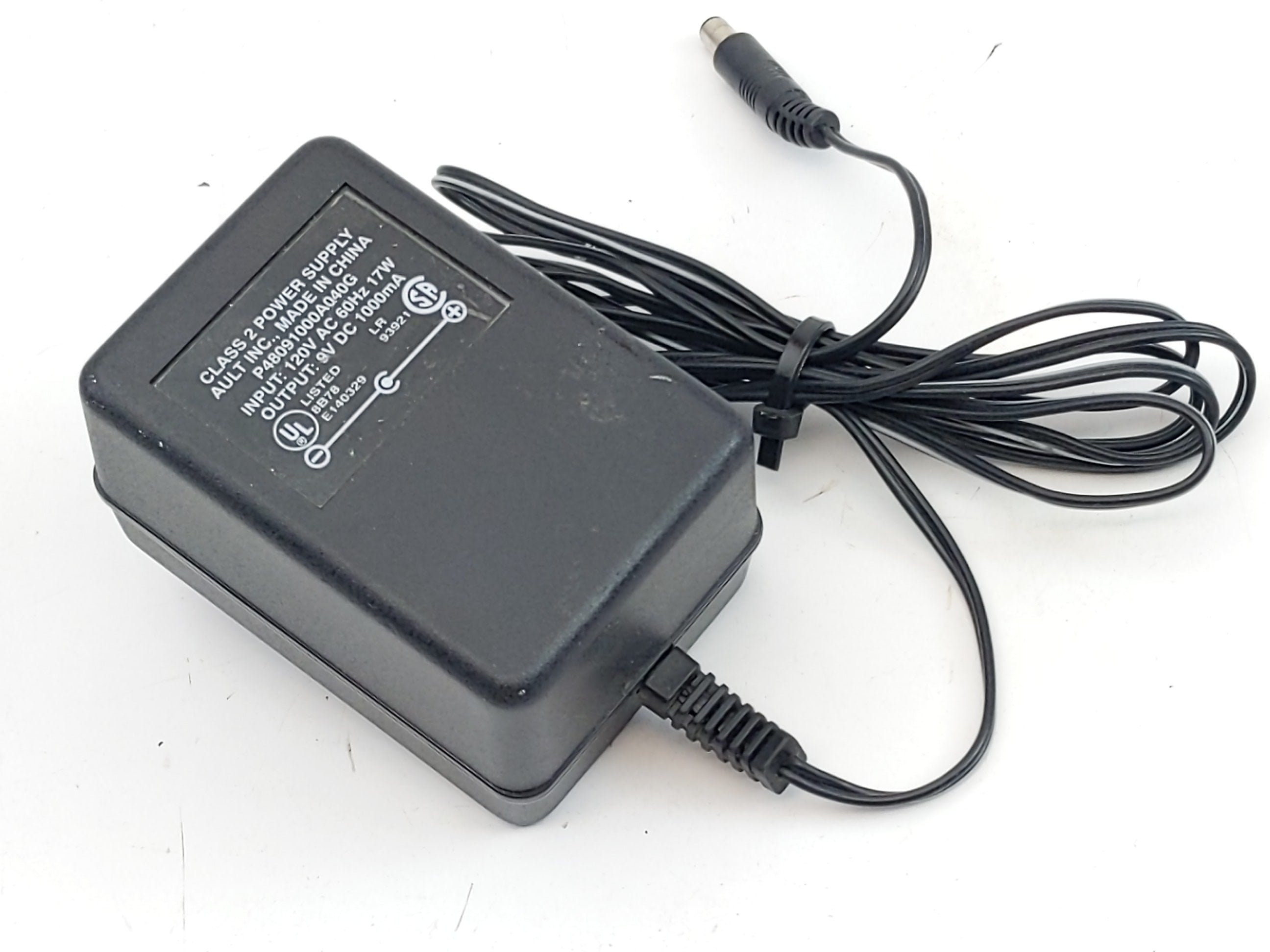 Ault AbleGrid P48091000A040G Class 2 120 VAC 9 VDC 1000mA Power Supply AC / DC Adapter