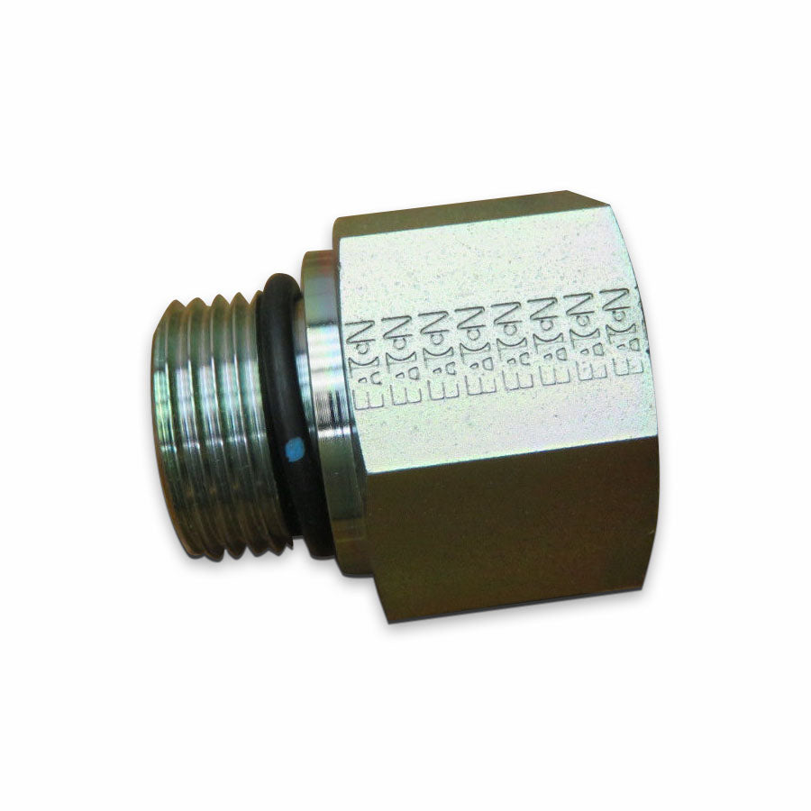 Aeroquip Eaton FF1010-1216S Steel SAE ORB O-Ring Boss Straight Reducer Adapter