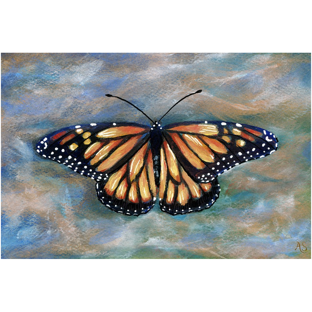 monarch butterfly painting