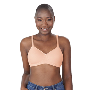 #9117 Amoena® Mara T-Shirt Especially for You Bra Rose Nude/Bilateral