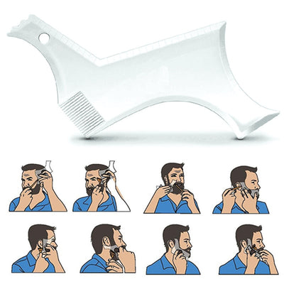 Men's - Arrivals Men Beard Shaping Styling Template Comb Tool