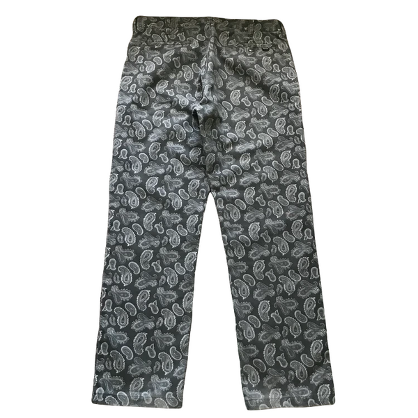 supreme paisley work pants