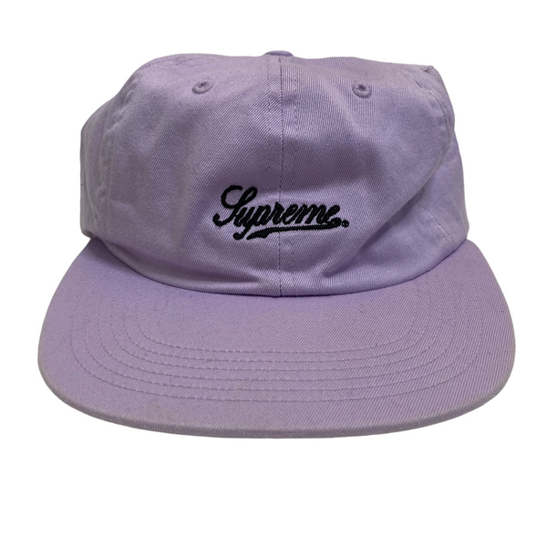 supreme script logo cap