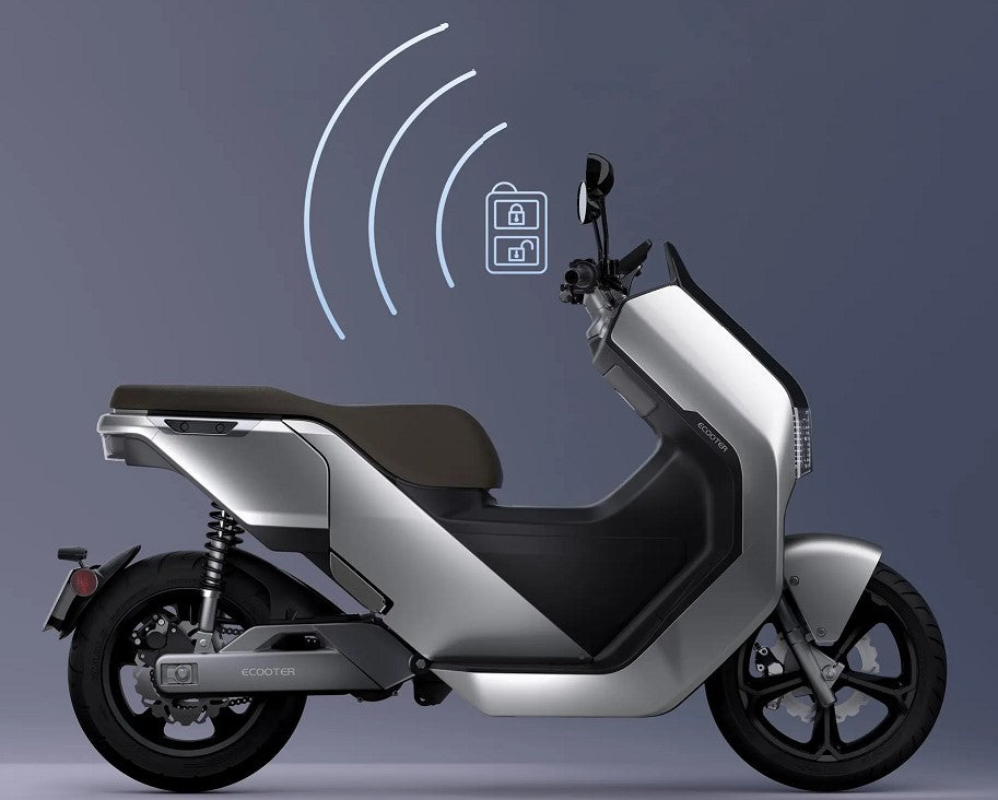 Moto électrique avec batterie amovible, haute autonomie •ICOOLWHEEL•