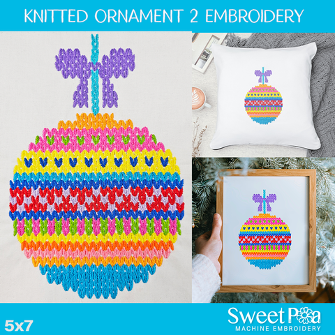 knitted ornament 2