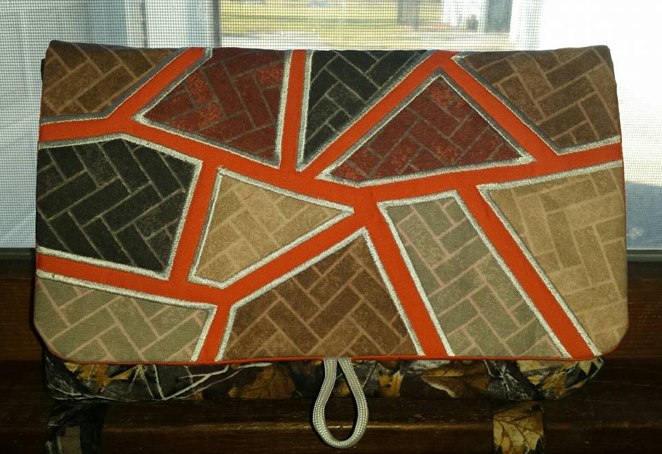 dawn Thompson hockgeiger mosaic clutch purse bag autumn